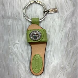 y2k COACH Sandal Bag Charm Key Chain